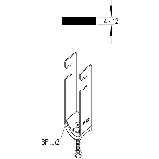 Niedax 112516 NIE BF 26/2 KABELKLEM per 100