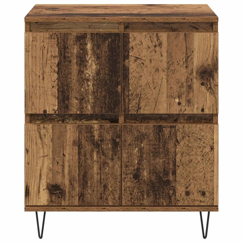 Sideboards 2 pcs Legno vecchio 3394533