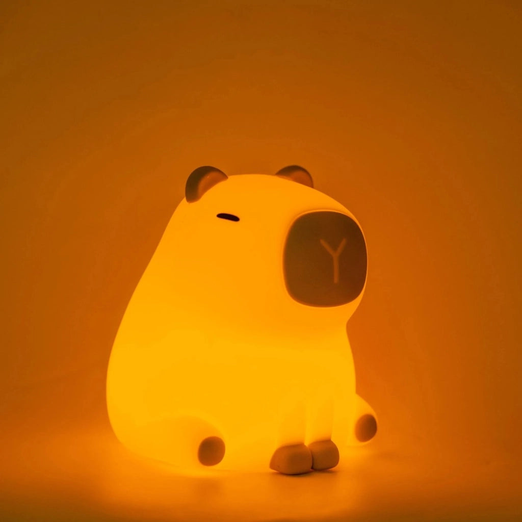 Lampada notte LED 1W RGB Capibara ricaricabile USB‑C Polux