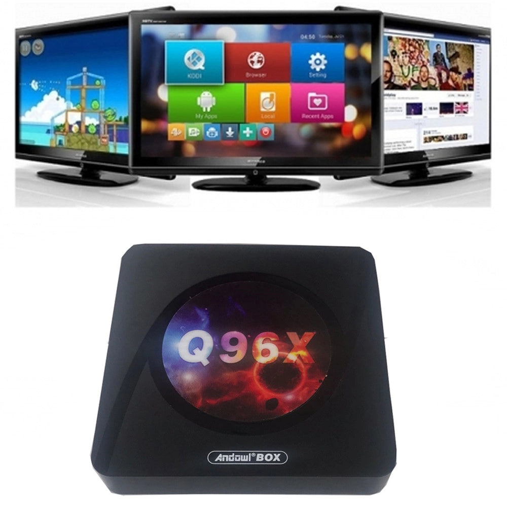 Trade Shop - Tv Smart Box 8k Android 10 Wifi 64g Rete 5g Con Telecomando Box Bluethoot Q96x -