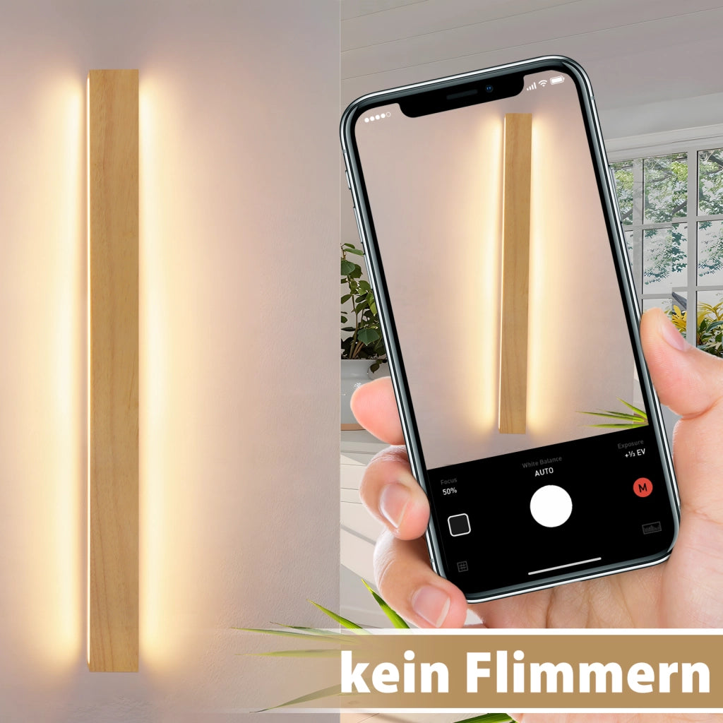 ZMH Lampada da parete a LED per interni da 100cm e 36W moderna con design su e giù per corridoio