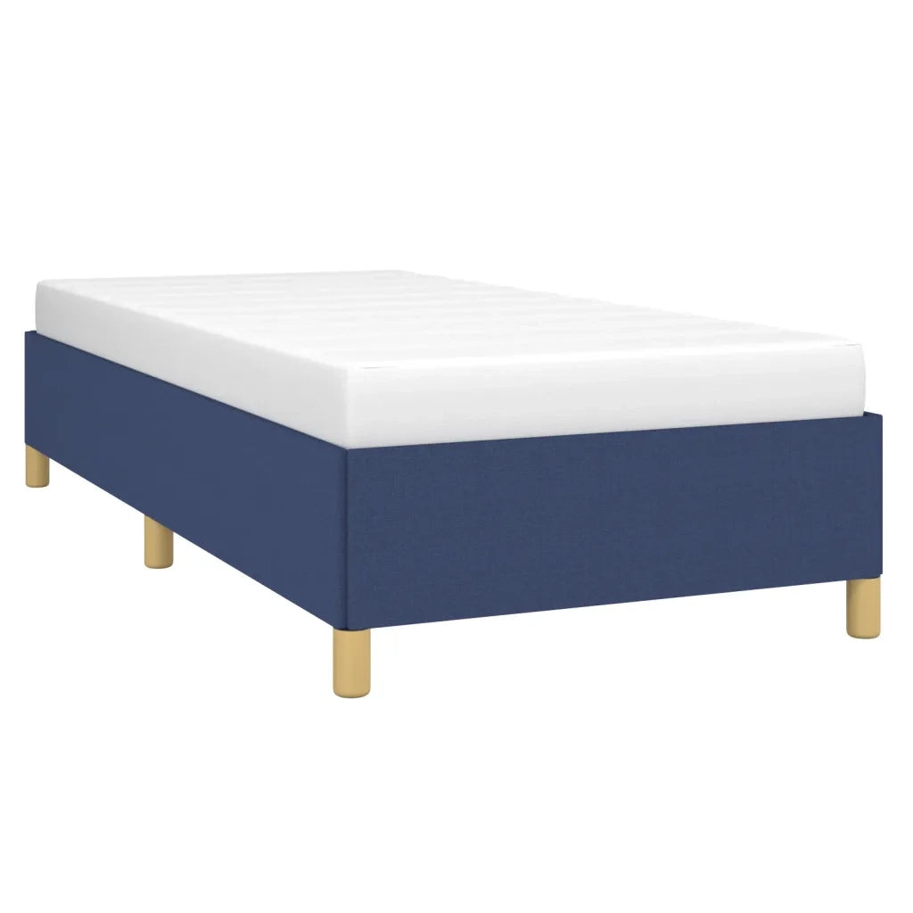 Giroletto senza Materasso Blu 90x200 cm in Tessuto 347139