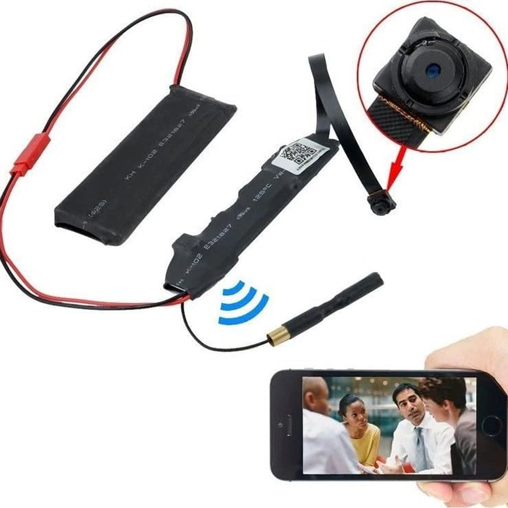 Trade Shop - Telecamera Nascosta Microcamera Spy Video Camera Spia Wifi P2p Detection Mpx -
