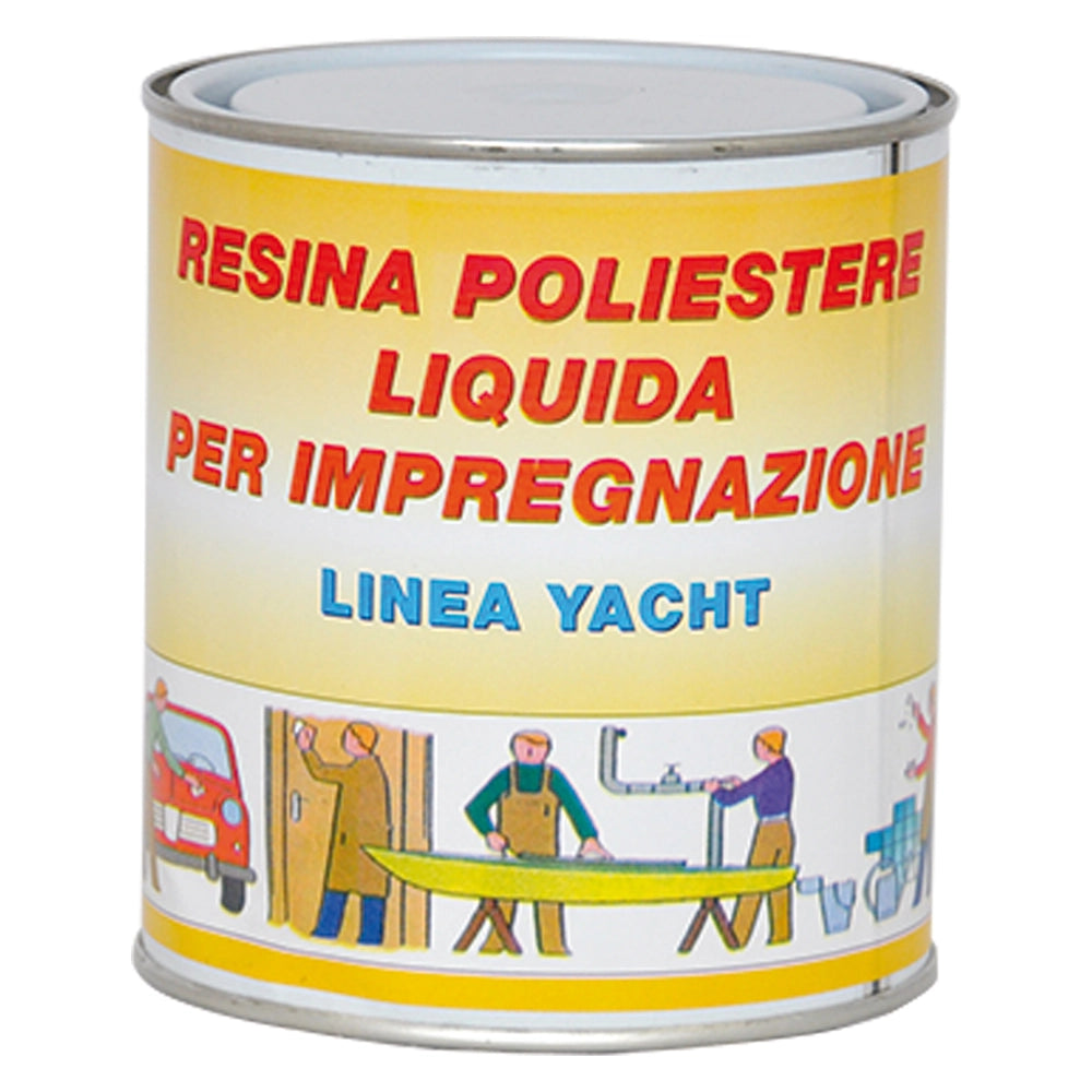 1pz resina poliestere trasparente gr. 750 cod:ferx.9006484nlm.stock