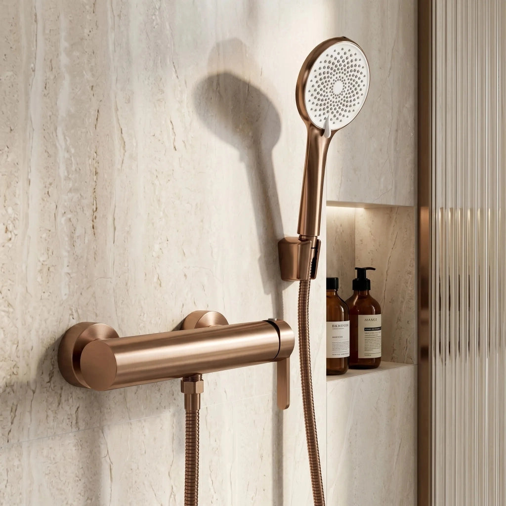 Rubinetto Per Vasca Rea Ontario Side Brush Copper