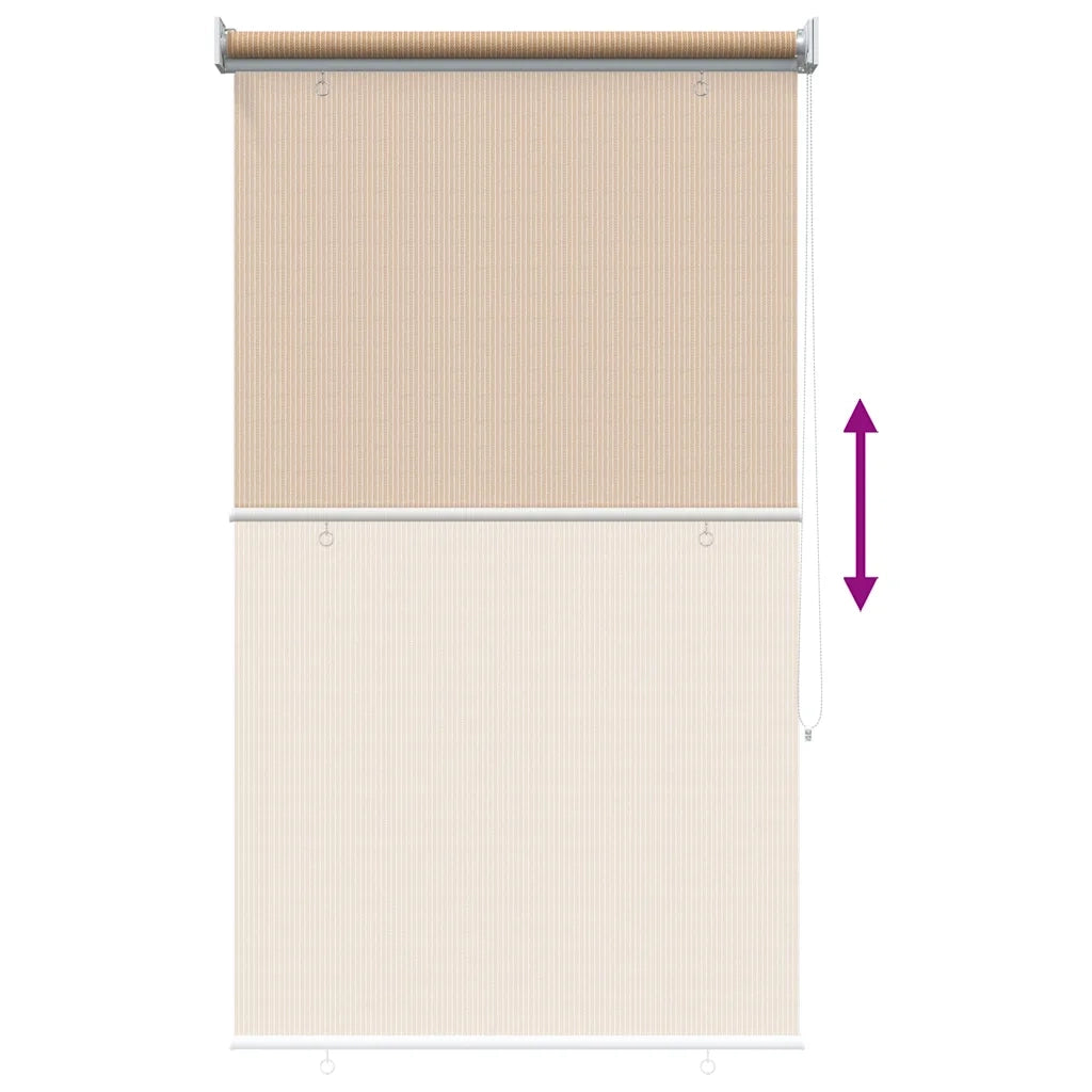 Tenda a Rullo per Esterni 65(L)x230(A) cm Beige 312588