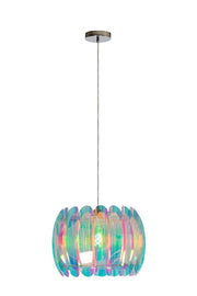 Lampada a sospensione Lucide Glinstar multicolor Ø40 E27