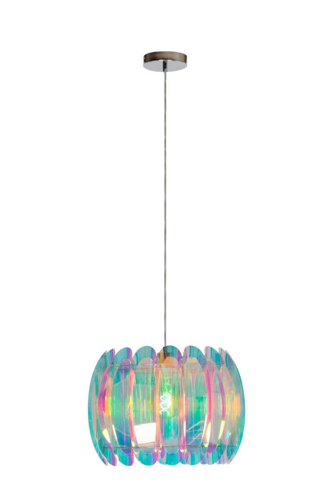 Lampada a sospensione Lucide Glinstar multicolor Ø40 E27