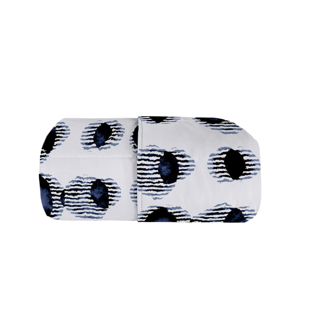 Trapuntino Double Face Estivo Singolo in Microfibra 100 gr con Stampa Optical Basic
