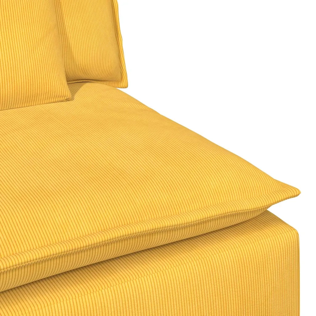 Modulo Terminale Bracciolo Divano Modulare con Cuscini 100 cm 4104413