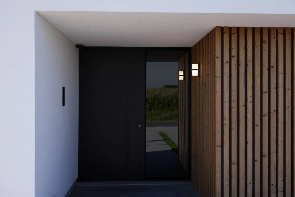 Applique esterna Lutec STELA LED 14W grigio IP54 3000K