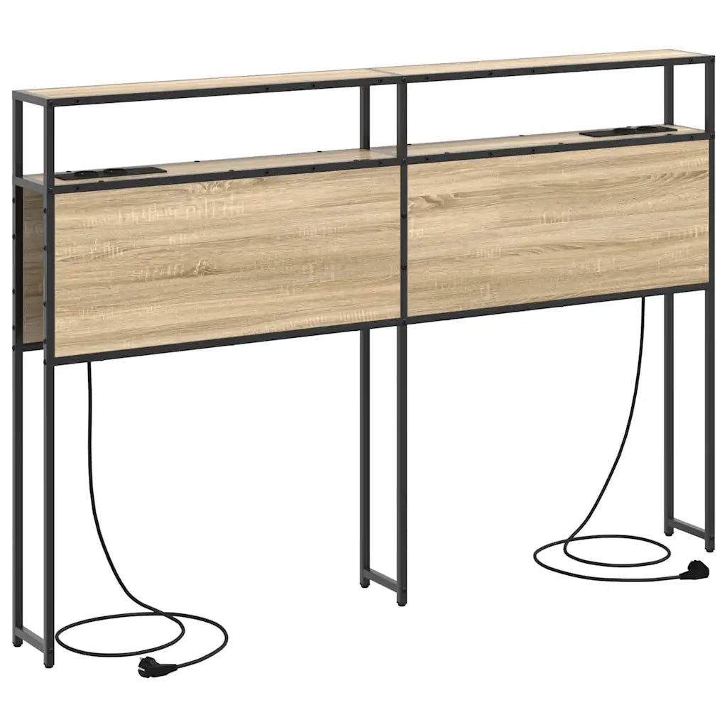 Testata contenitore rovere sonoma Legno multistrato 859756