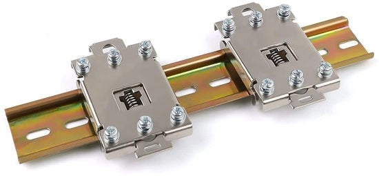 Fermoferro per rastrelliere - Fermoferro per 20 cm - Facile da installare - Adatto per interruttori - Ideale per impianti elettrici