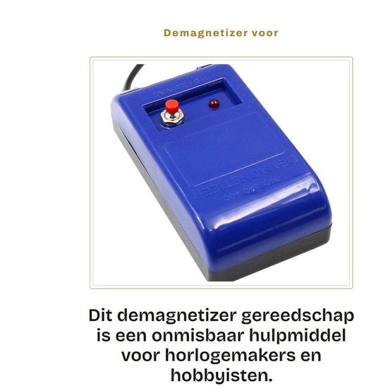 Demagnetizzatore per orologi e strumenti di lavoro