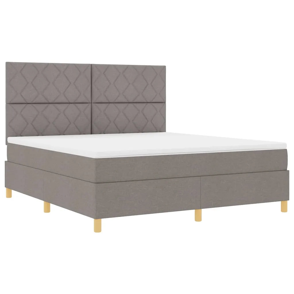 Letto a molle con testiera Talpa 180 x 200 cm Tessuto 3339718