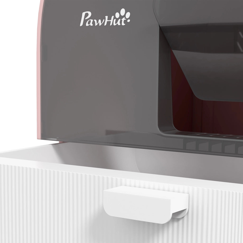 Bacchetto per gatti con porta ¨C Minimal ¨C 43x44x47 cm rosa