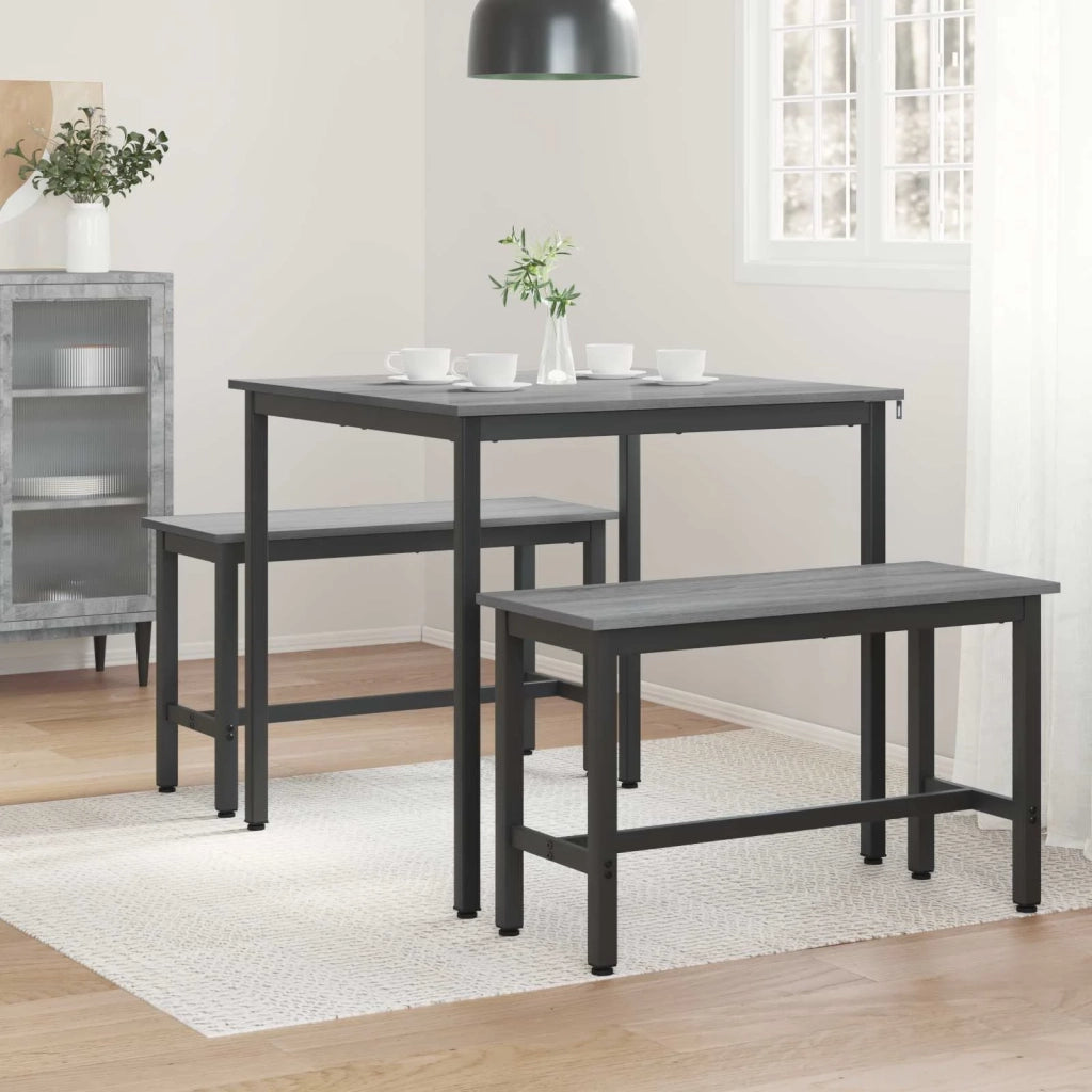 Tavoli da pranzo 80 x 80 x 75 cm Legno ingegnerizzato Quadrato 892629