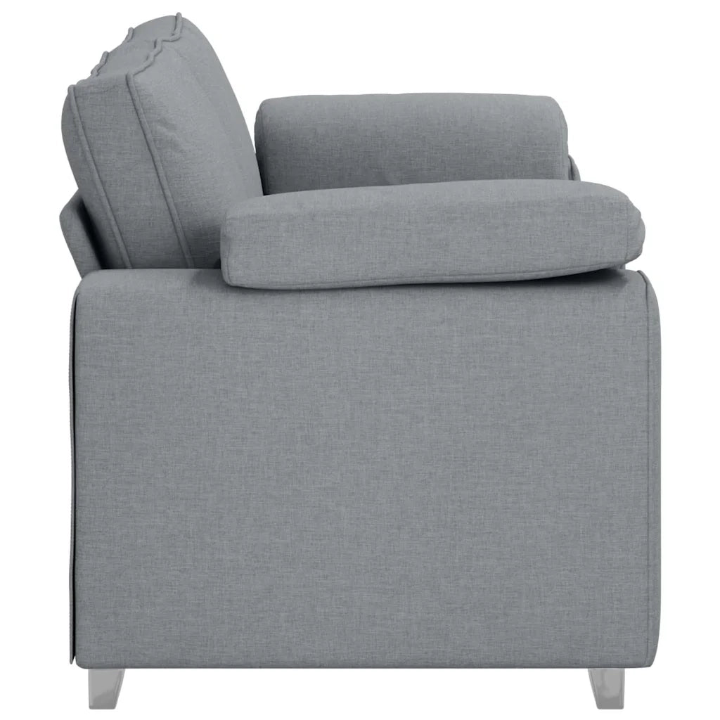Divano-Sofa-Divanetto Grigio chiaro 180 x 77 x 82 cm Tessuto