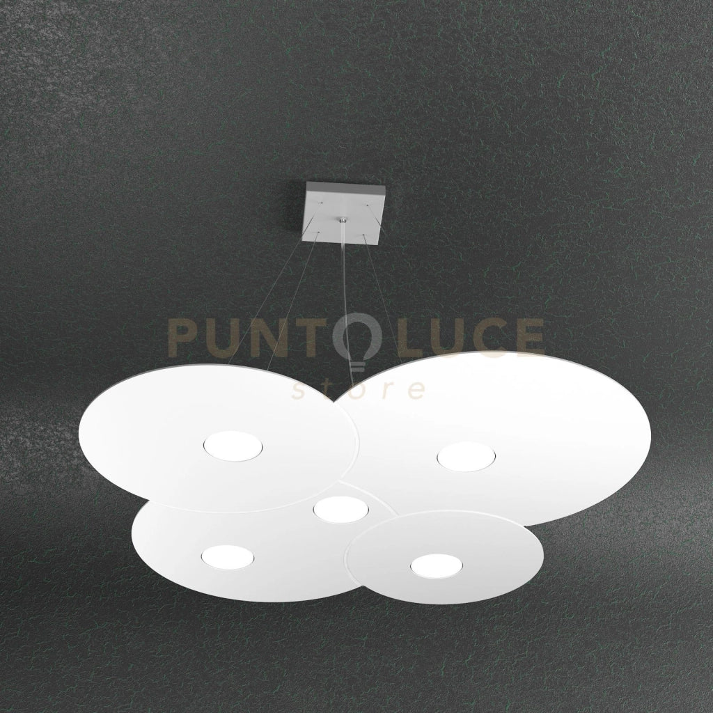 CLOUD SOSPENSIONE 5 LUCI BIANCO 1128-S5-BI