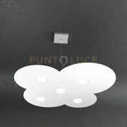 CLOUD SOSPENSIONE 5 LUCI BIANCO 1128-S5-BI