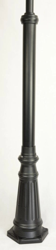 Lampione da giardino CORDOBA 280cm 3xE27 nero IP23