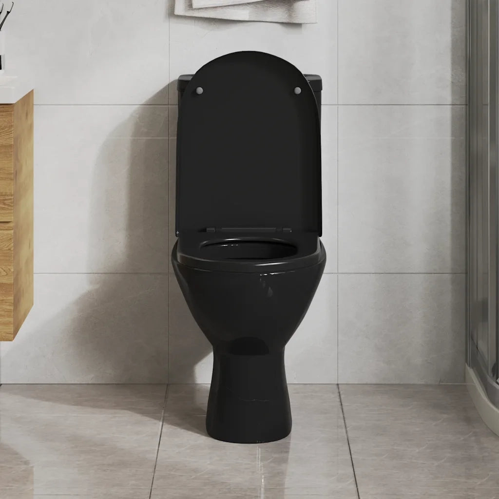 Copriwater Ammortizzato a Sgancio Rapido Nero 145022