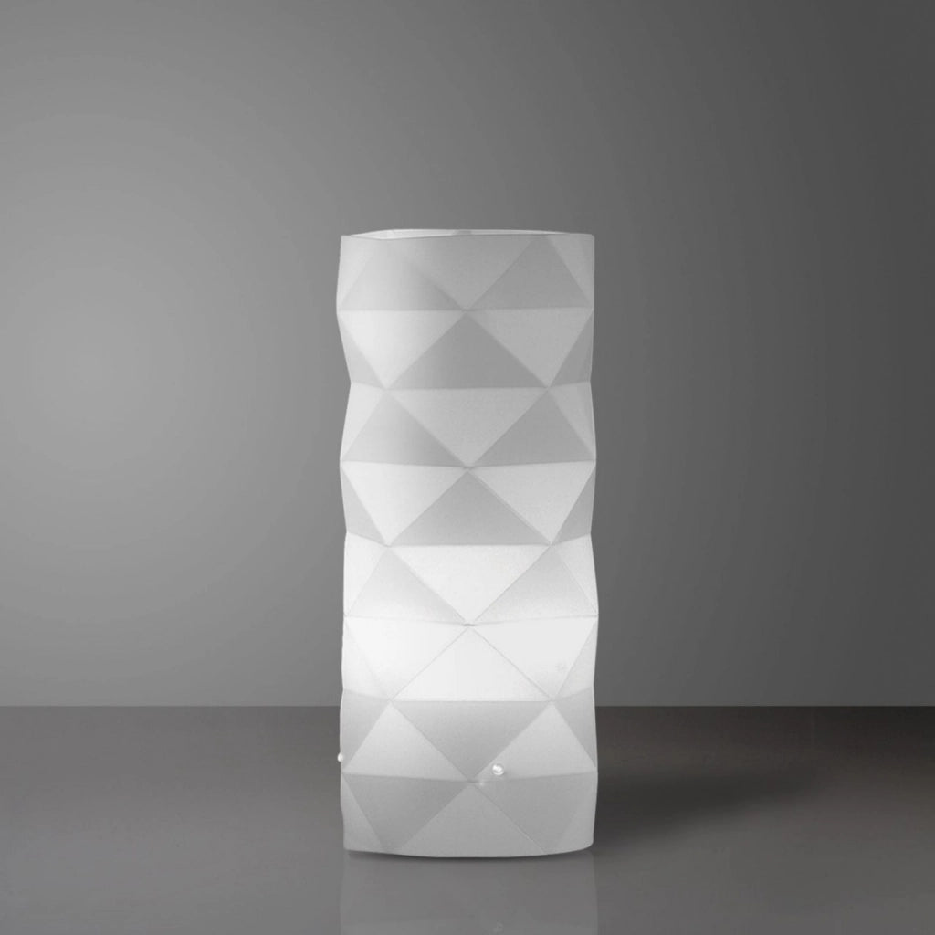 Lampada da Tavolo Bianca Cm. 13 x 32h