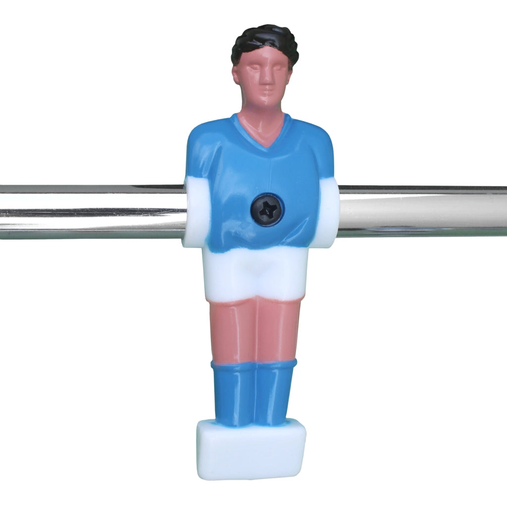 Calciobalilla 120cm bianco e legno