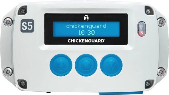 Automatizzatore per Porte di Pollo - Modello S5 2022 con Timer e Modalità Manuale