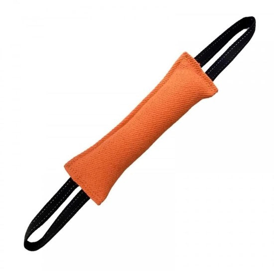 Cuscino da morso con manico - Giocattolo da gioco per cani - Antiscivolo - Riflettente - Resistente al morso - Adatto a piccoli/medi cani - Giocattolo