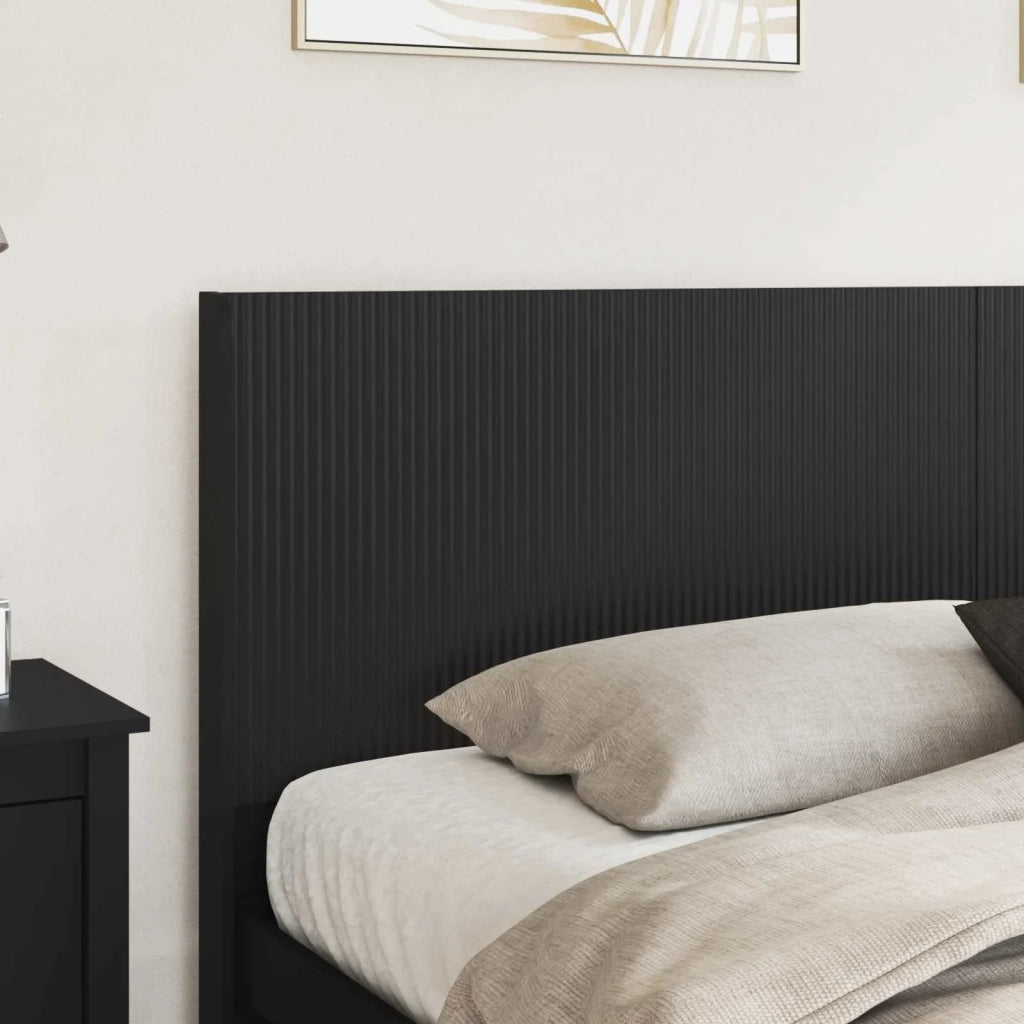 Struttura del letto con stoccaggio e testata-Giroletto con contenitore Nero 180 x 200 cm 271793
