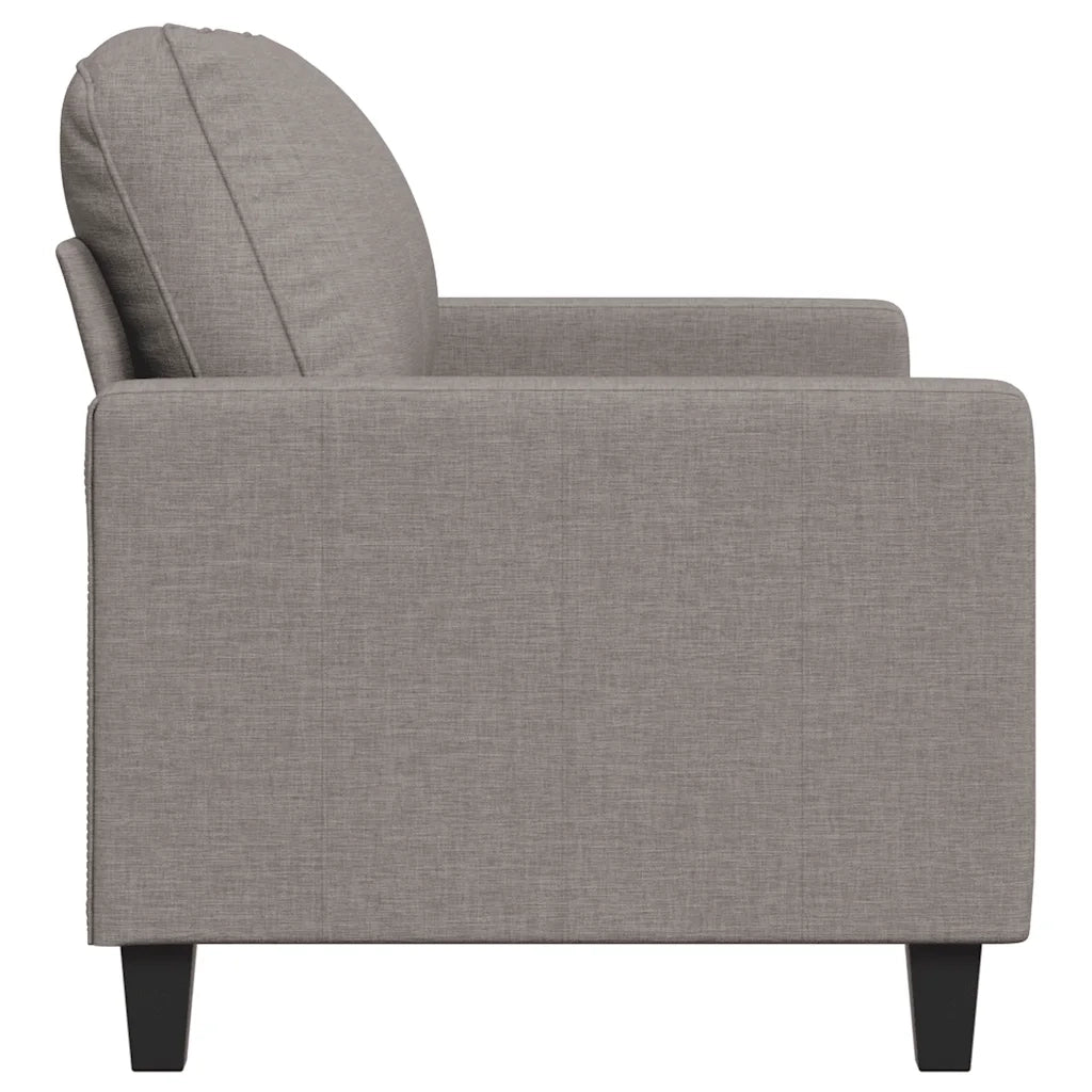 Divano a 2 Posti-Sofa 2 Posti Tortora 120 cm in Tessuto 191289