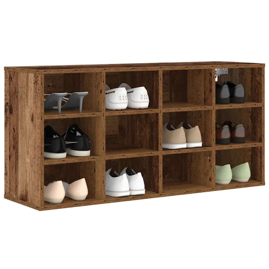 Mobile per scarpe-Scarpiera Legno vecchio 103 x 30 x 51 cm