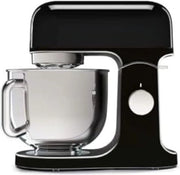 Macchina per impastare - Macchina per lavorare la pasta - (Nero/Argento - Singola)