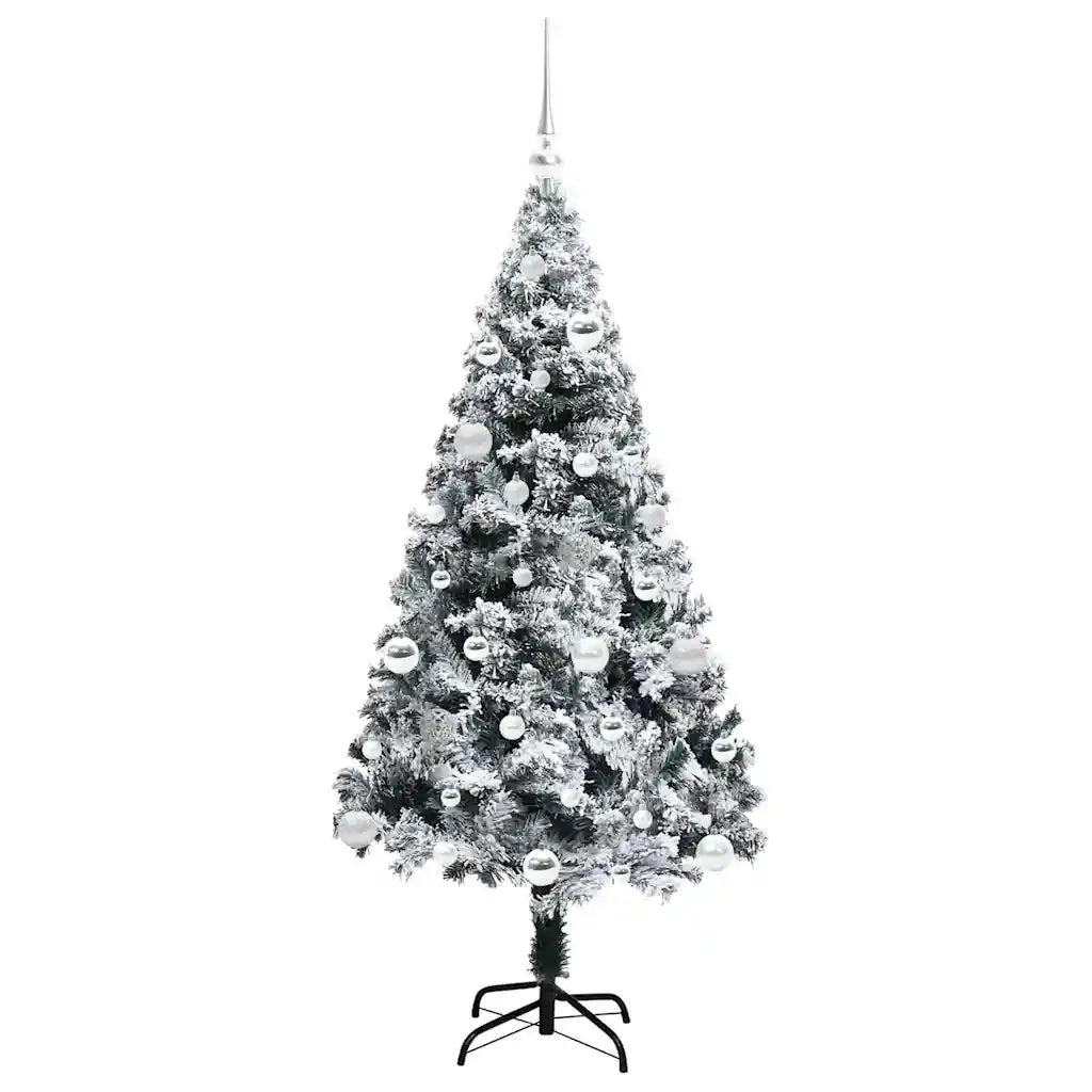 Albero di Natale artificiale con 150 LED Bianco 150 cm 3396954