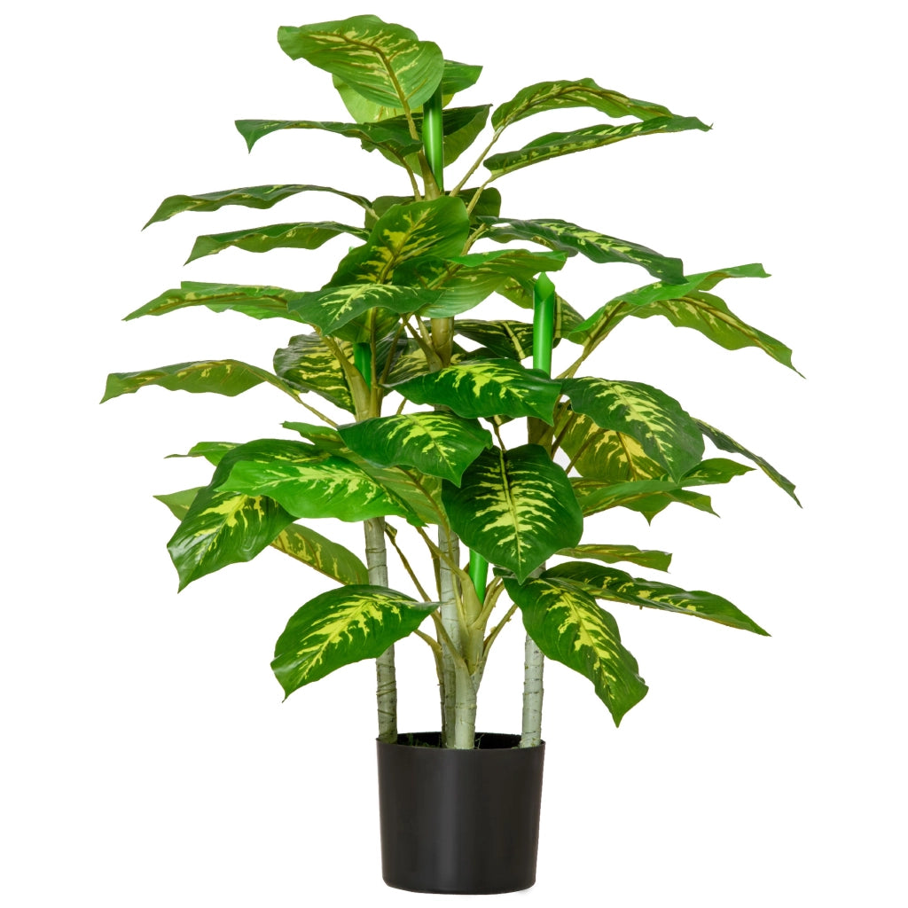 Pianta Artificiale Aglaonema ¨C Zephmum ¨C Verde 95 cm