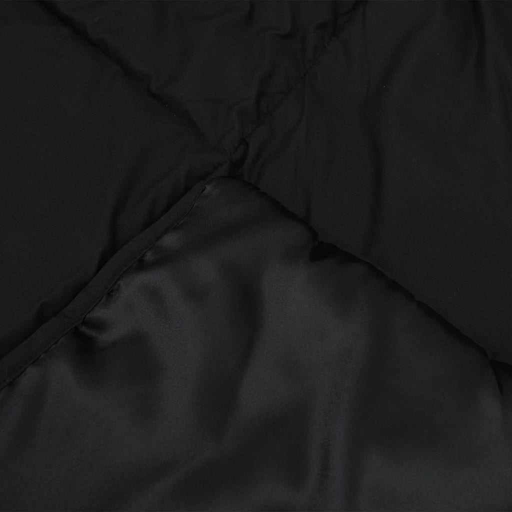 Piumone Completo Annuale Nero 155 x 220 cm Satin e Micropile 42025819