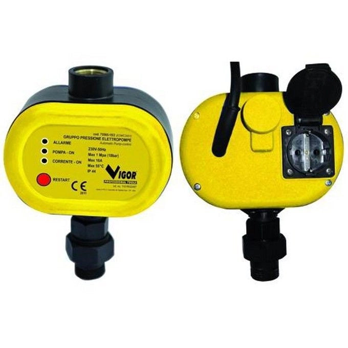 Vigor 7556515 V-GPE Pump-Control Gruppo Pressione 230V 50Hz 10 bar IP44 Attacco 1''