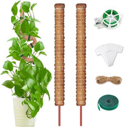 Sostegno per piante naturale - 2 pezzi - Kokos - 100 cm