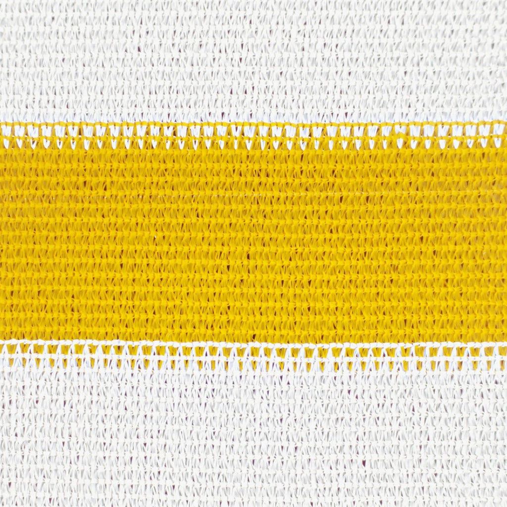 Telo Ombra Giallo e Bianco 2,5 x 4 m HDPE 42032825