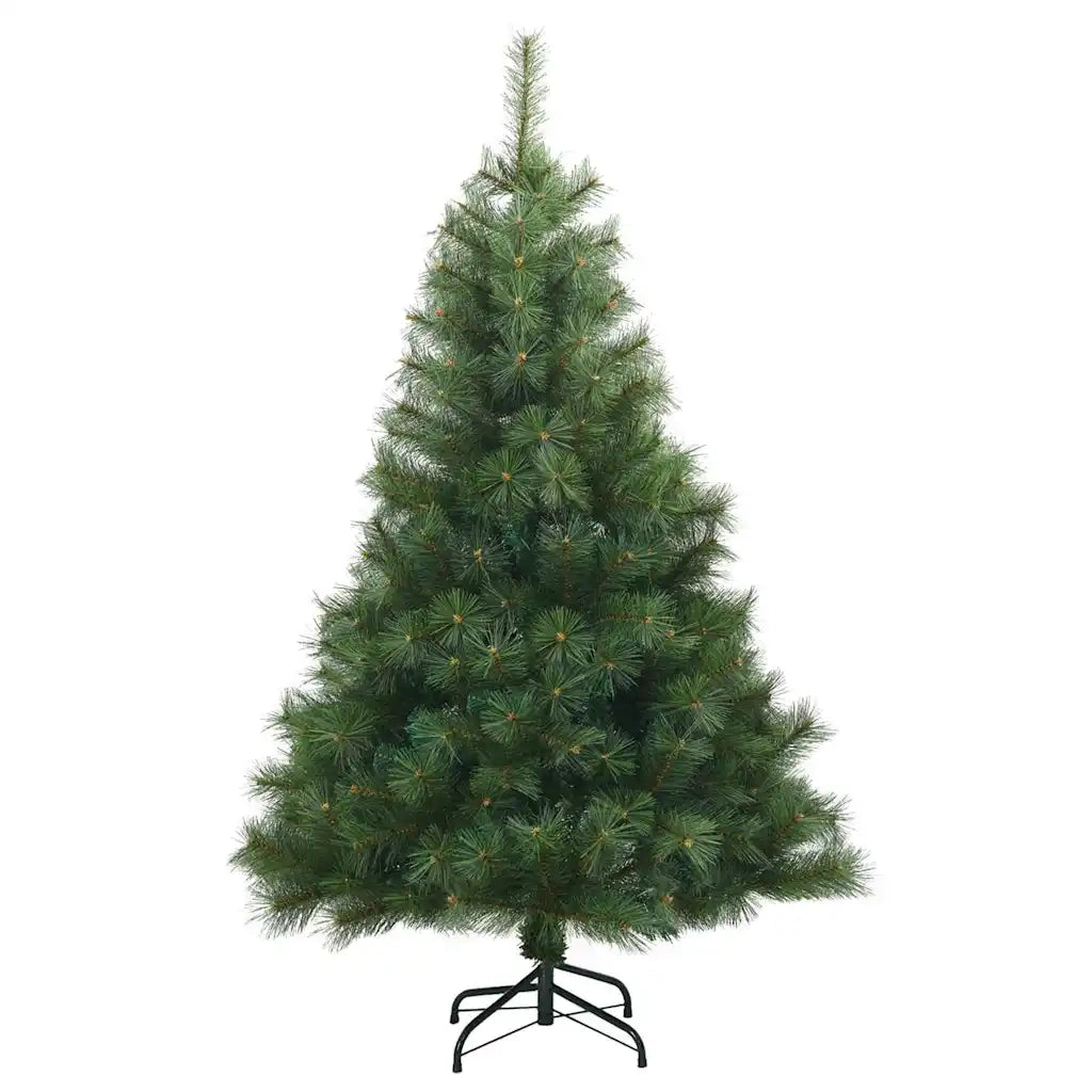 Albero di Natale Artificiale con Rami Pieghevoli Verde 150 cm 42019332
