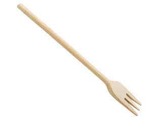 FORCHETTONE IN LEGNO CM.30- - cm.30 - 10 pezzi CALDER