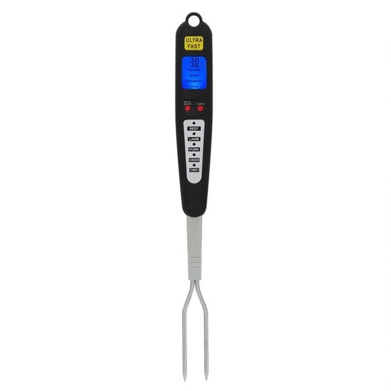 Termometro per carne digitale da cucina - lettura istantanea - 41 cm - per grigliate e barbecue