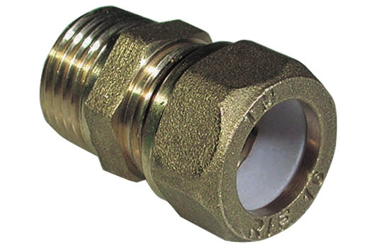 NIPPLE MASCHIO BICONO PER RAME CON OGIVA TEFLON TIEMME- 1 x 18- TIEMM- pezzi 1
