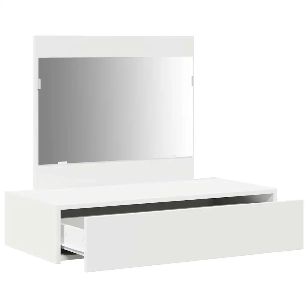 Toeletta | Tavolo da Trucco Bianco 83 x 40 x 70 cm Legno multistrato