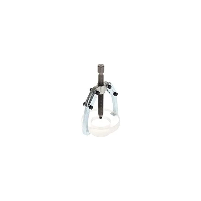 GEDORE 8003250 Estrattore a 2 Bracci con Griffe Autoserranti Larghezza Campata Esterna Max 70 mm Profondita' di Serraggio 80 mm colore Nero