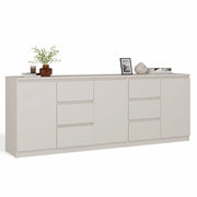 Cassettiera costa 1d3s/2d3s cashmere per camera e soggiorno