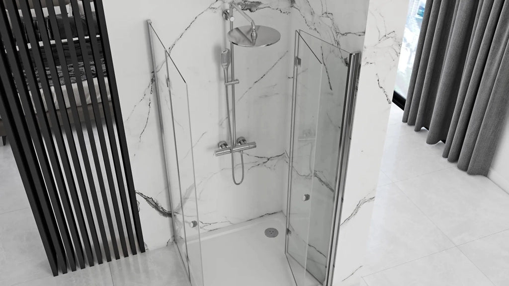 Cabina Doccia Pieghevole Rea Fold N2 Modulare 120x120