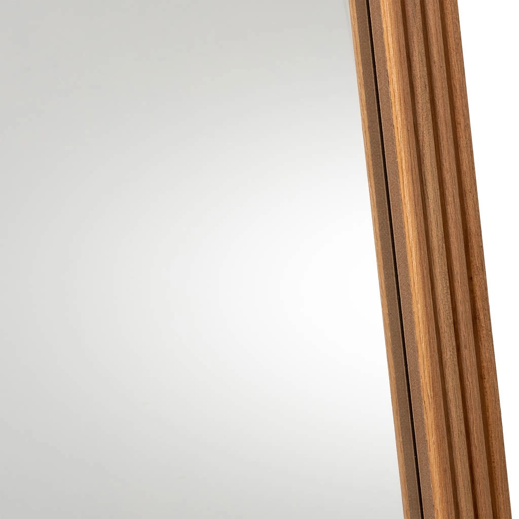 Specchio in legno marrone 60x3x90