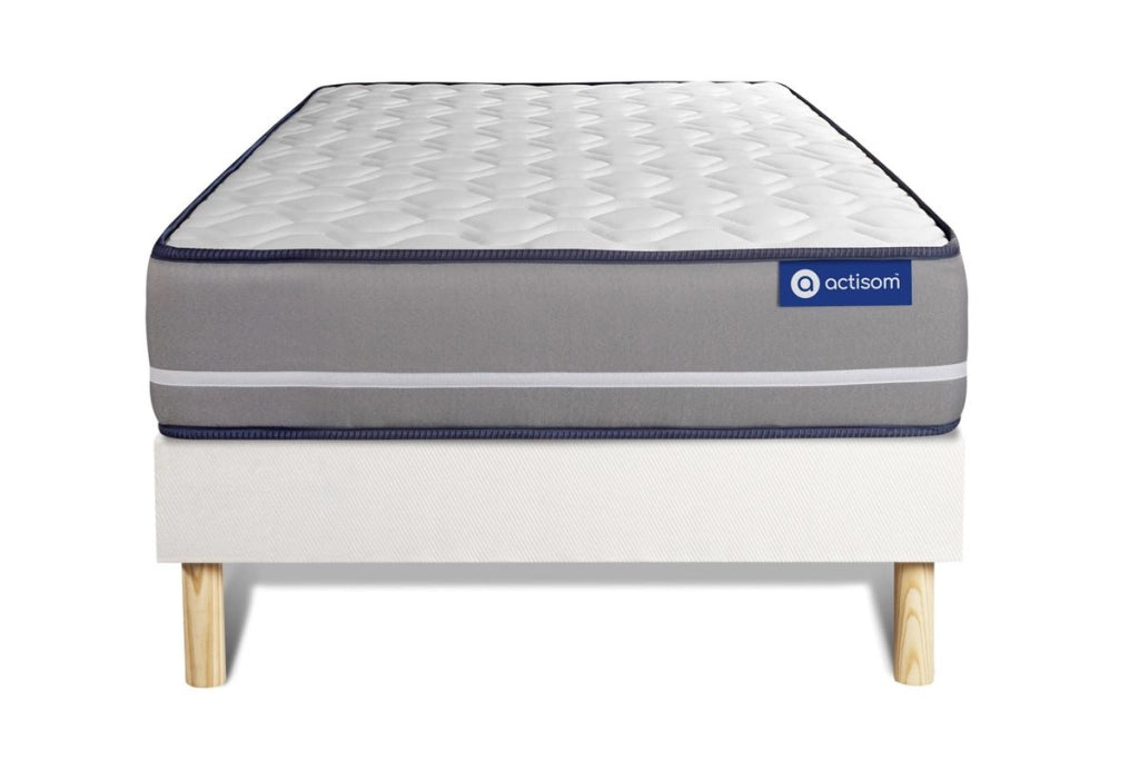 Kit rete e materasso matrimoniale Actimemo pur 90x190cm - Spessore : 20cm- memory foam - rigido